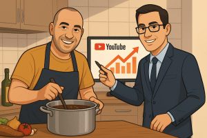 אייל הררי עושה שיווק דיגיטלי לשף תומר תומס