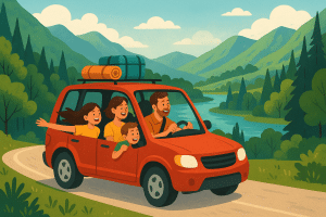 טיול משפחתי לצפון